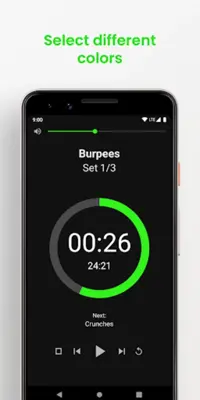 Interval Timer Workout, HIIT android App screenshot 0