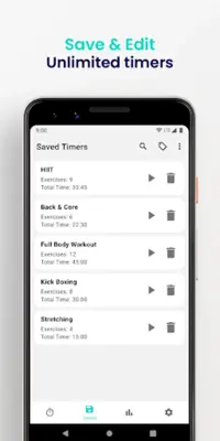 Interval Timer Workout, HIIT android App screenshot 5