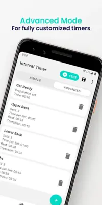 Interval Timer Workout, HIIT android App screenshot 6